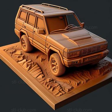 3D модель Isuzu Trooper (STL)